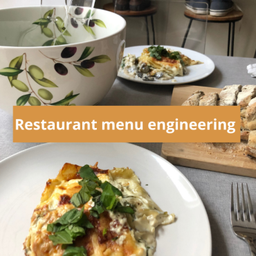 Restaurant menu engineering